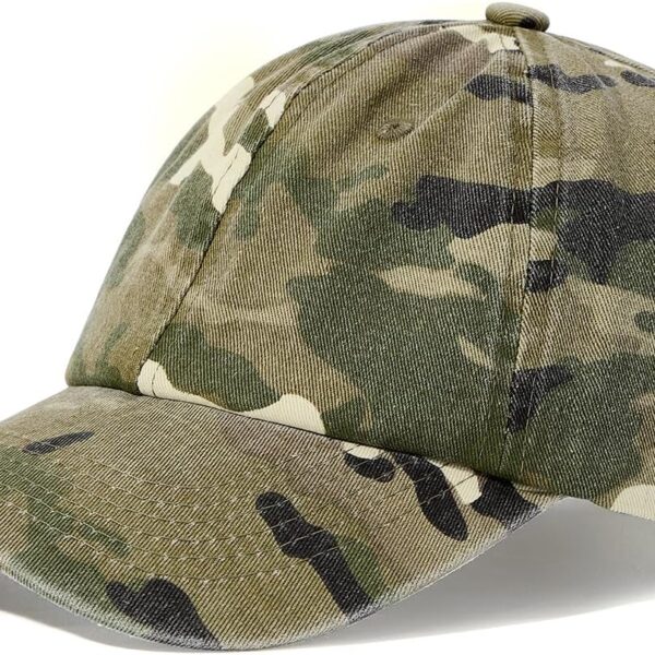 Unisex Cotton Baseball Cap with Sun Visor