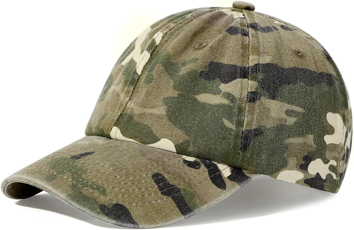 Unisex Cotton Baseball Cap with Sun Visor