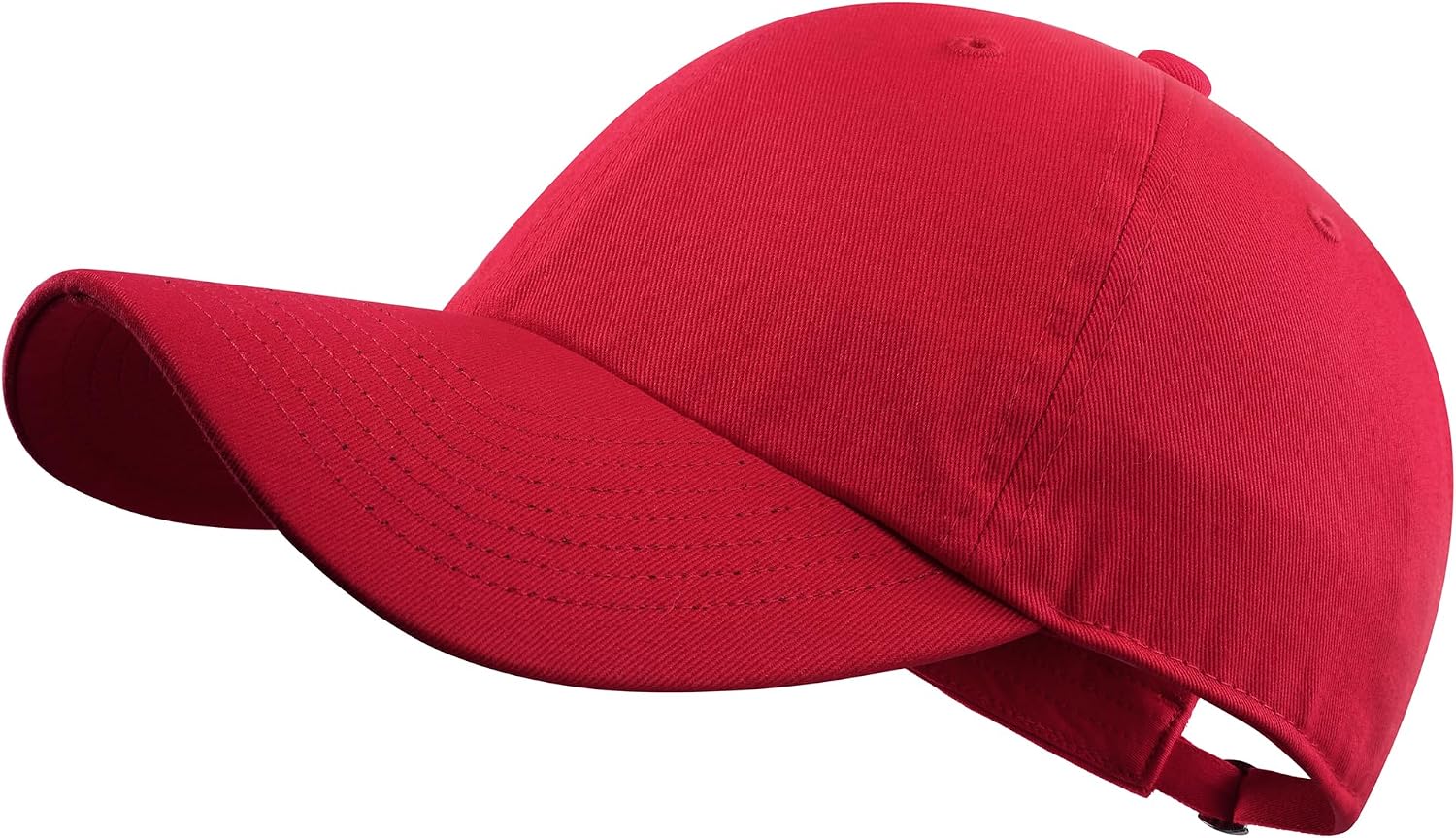 Adjustable Unstructured Cotton Baseball Cap for Running