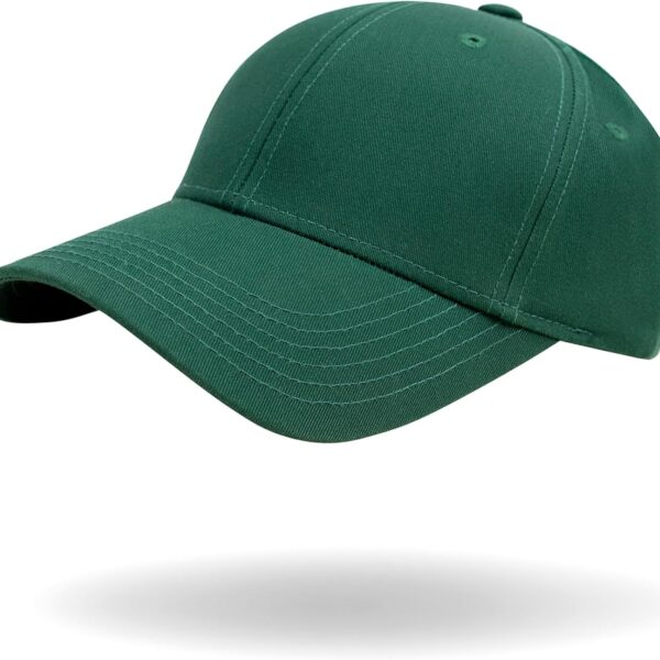 Classic Adjustable Plain Unisex Baseball Cap