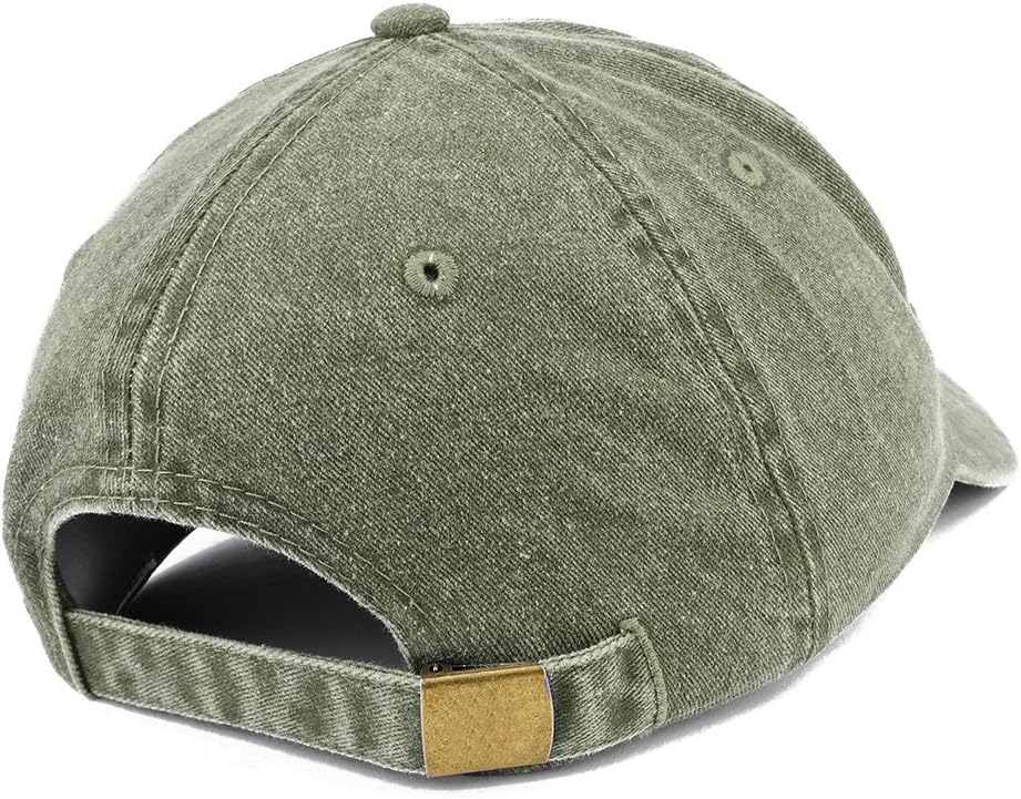 Pigment-Dyed Washed Baseball Cap with Cat Patch - Image 2
