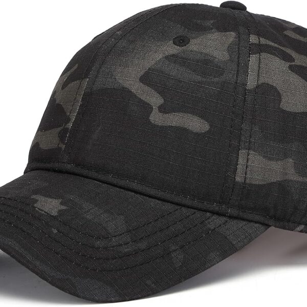Adjustable Plain Dad-Style Baseball Cap for Adults