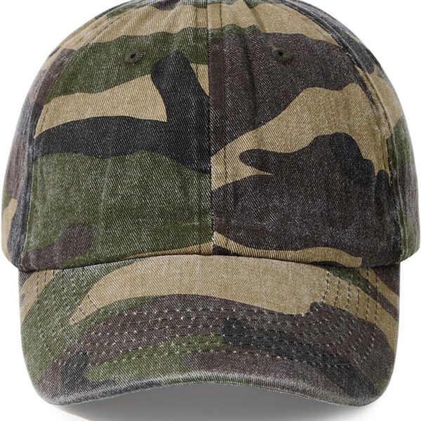 Classic Cotton Baseball Cap for Golf and Running